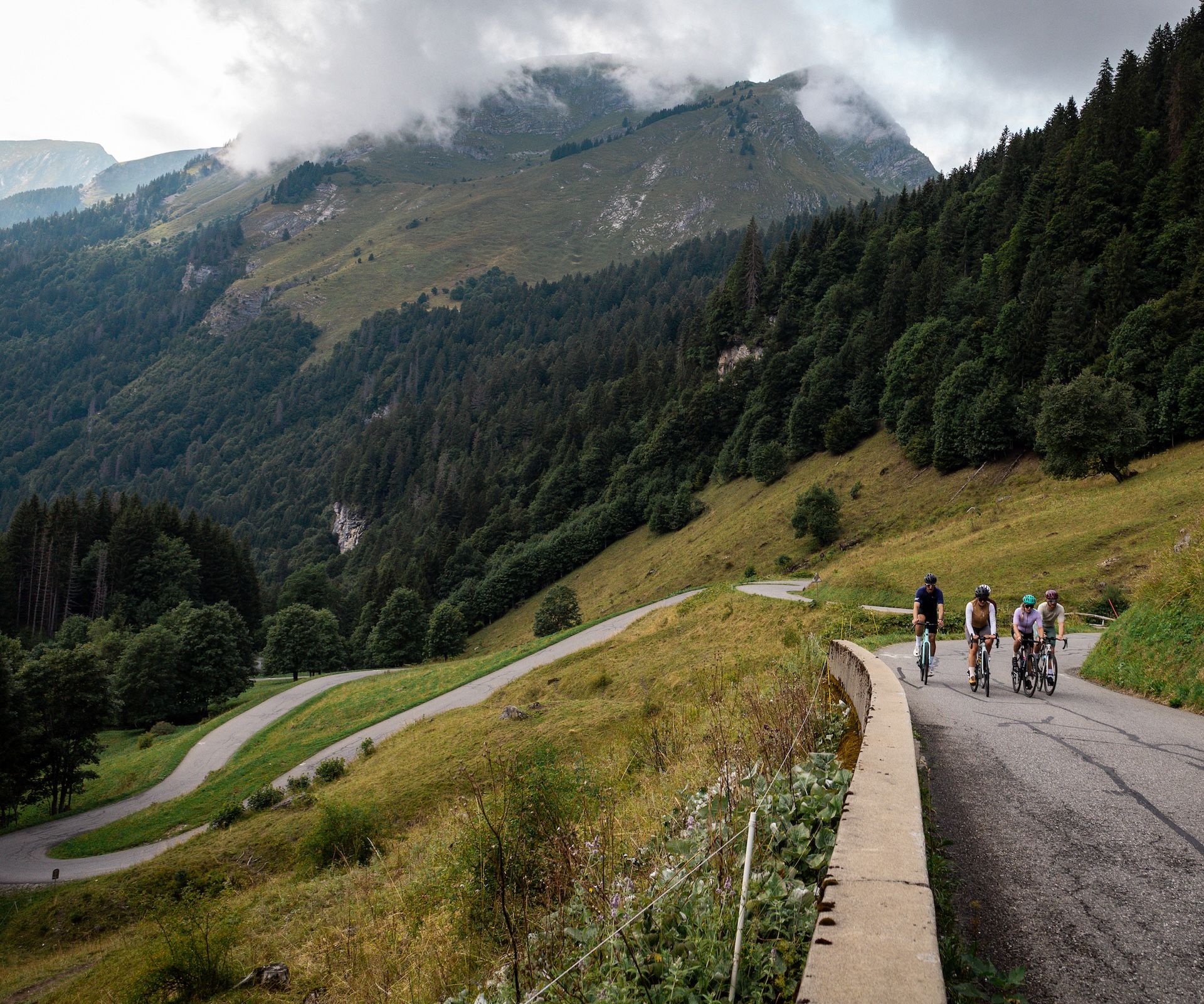 Cycling adventure hero