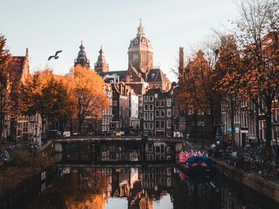 Cycling routes in Amsterdam