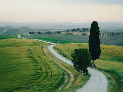 Cycling routes in Sienna - Tuscany