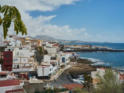 A small coastal town on the Canary Island of Tenerife.