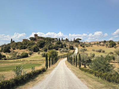 The Palazzo Massaini in Pienza (Val d'Orcia)