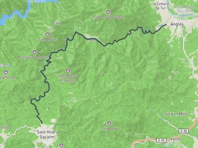 Sant Hilary Sacalm from Anglès