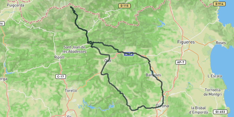 Valter 2000 route preview