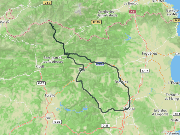 Valter 2000 route map