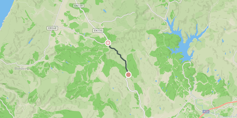 Espinhaço de cão elevation profile