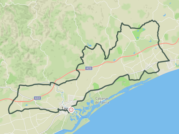 Quiet Roads & amazing Views route map