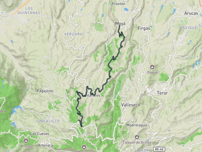 Alto de Los Moriscos from Moya