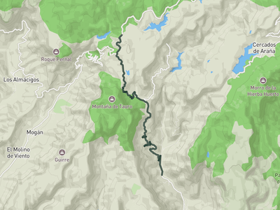 Cruz de San Antonio via Salto del Perro