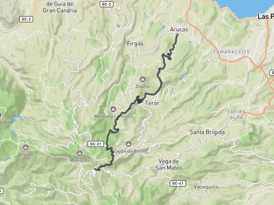 Cruz de Tejeda from Arucas