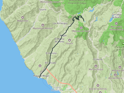 Puerto de Tauro from Puerto de Mogán