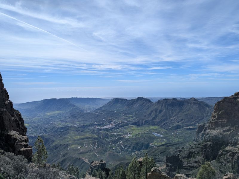 Pico de las Nieves from Guía