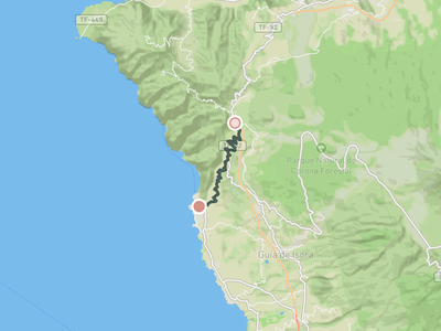 Santiago del Teide from Los Gigantes