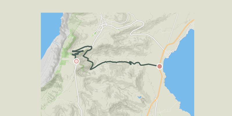 Tabayesco elevation profile