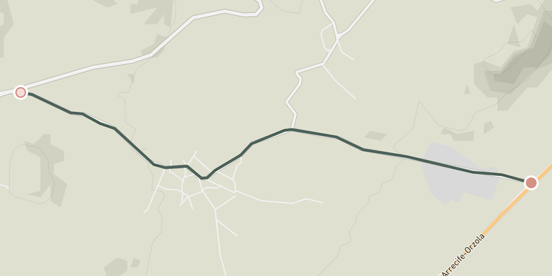 Teseguite elevation profile