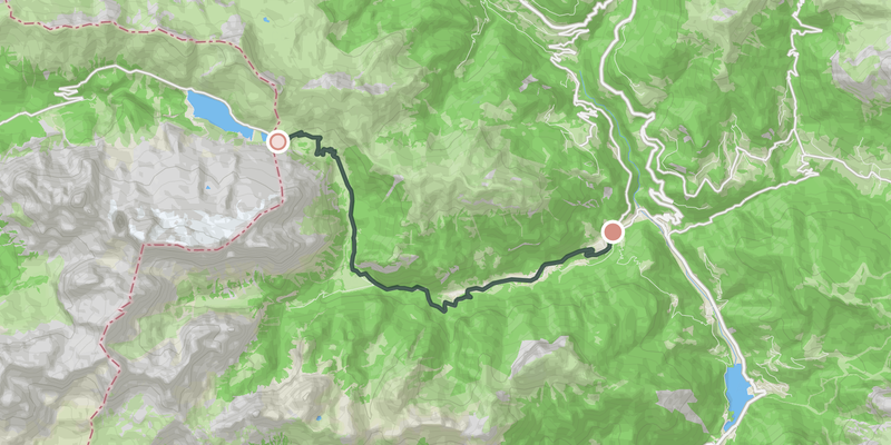 Passo Fedaia (Marmolada) elevation profile