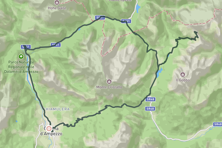 San Pellegrino, Valles, Pampeago, Costalunga – Dolomites all you can climb route map