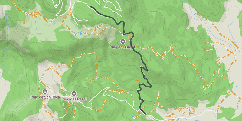 Sobremunt elevation profile