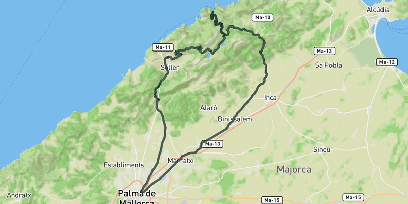 Mallorca’s 3 Legends: Sóller, Puig Major & Sa Calobra route preview