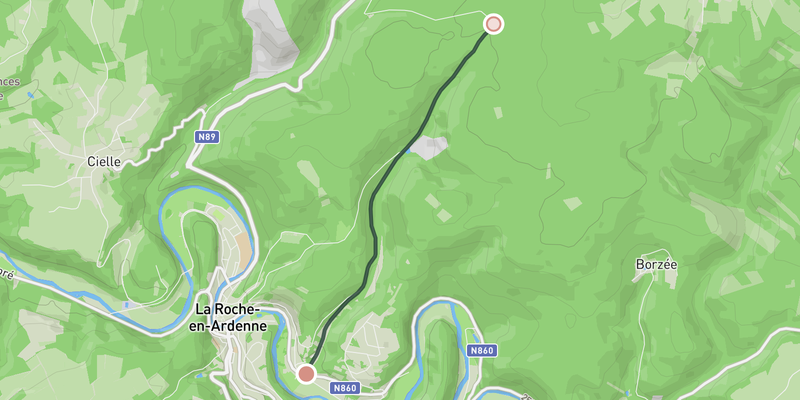 Col de Haussire elevation profile