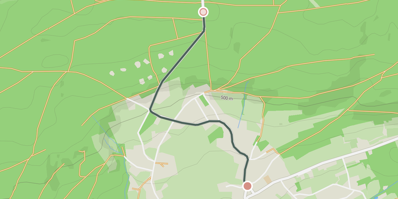 Côte de Mont-le-Soie elevation profile