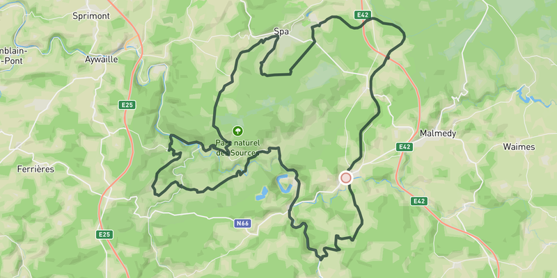 Eddy Merckx Loop  route preview