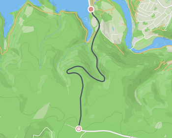 Kermeter Climb from the Rur dam