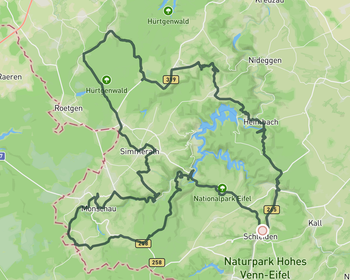 Long ride to Vossenack - Monschau