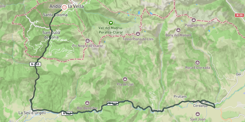 Coffee in Spain - the long edition  route preview