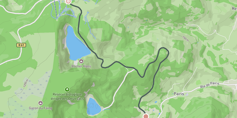 Col du Calvaire elevation profile