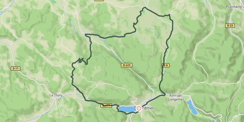 Col de Arrèntes - Coffee ride route preview