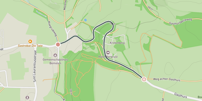 Bemelerberg elevation profile