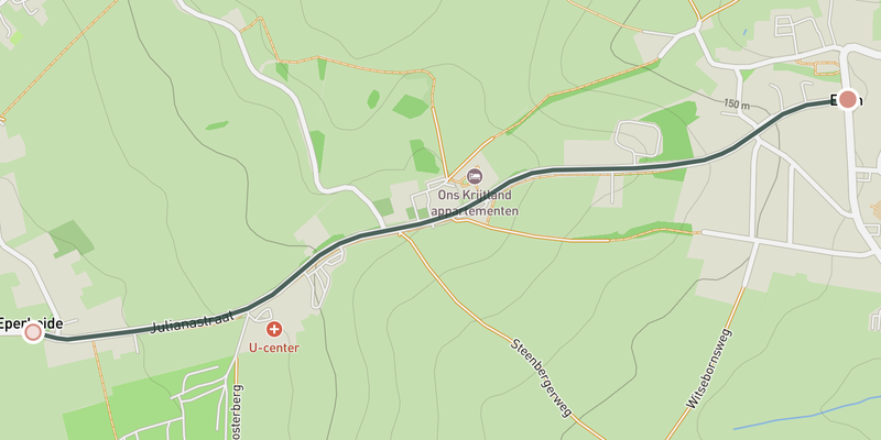 Eperheide elevation profile