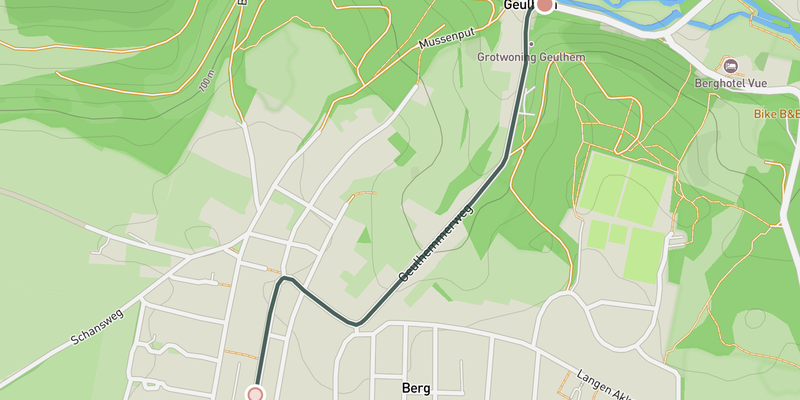 Geulhemmerberg elevation profile