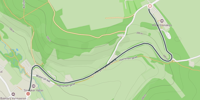 Loorberg elevation profile