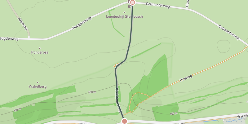 Vrakelberg elevation profile