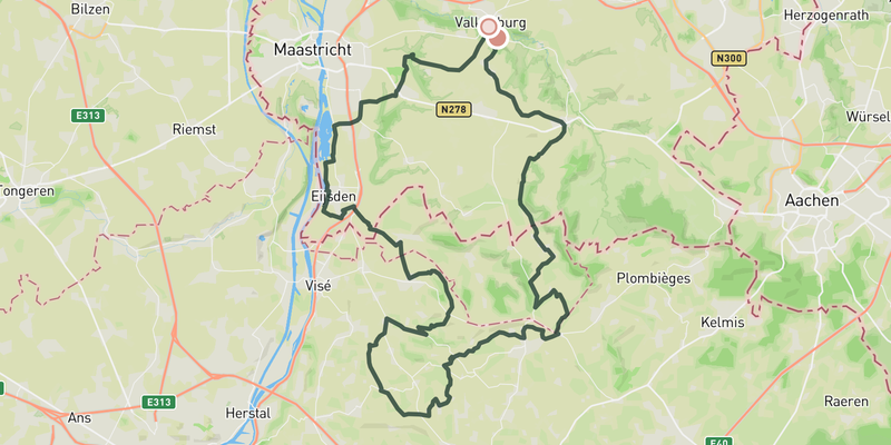 Visit to the Abbey of Val-Dieu route preview