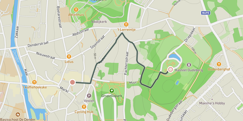 Muur van Geraardsbergen elevation profile
