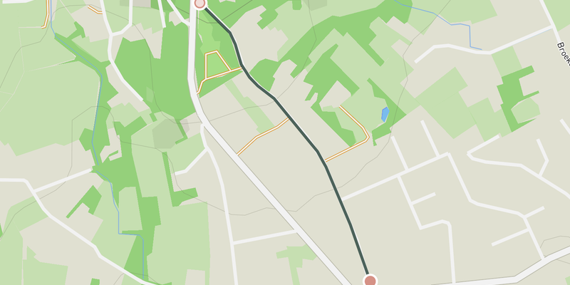 Oude Kruisberg elevation profile