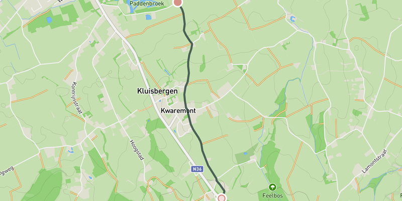 Oude Kwaremont elevation profile