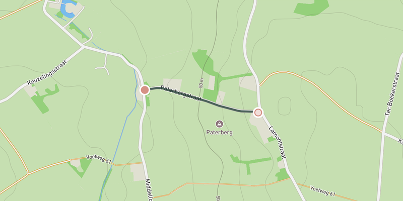 Paterberg elevation profile