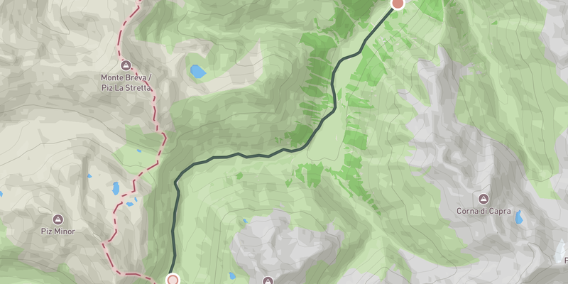 Forcola di Livigno elevation profile