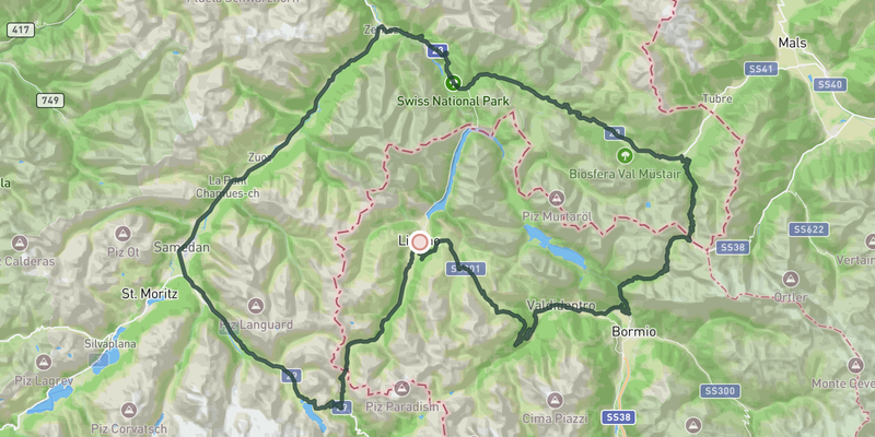 Livigno All You Can Climb route preview