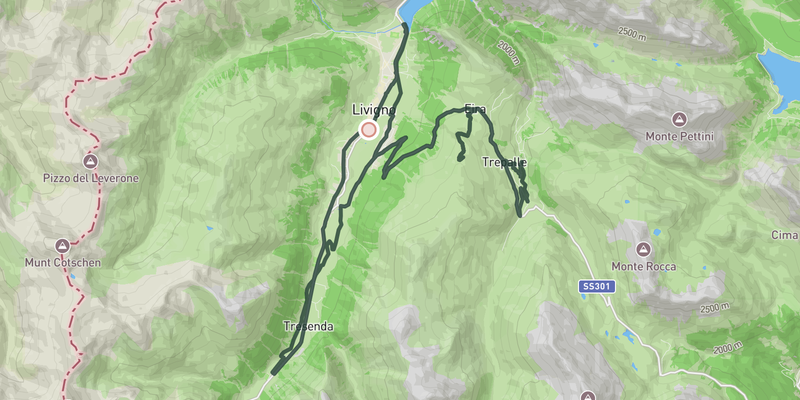 Mottolino will be enough route preview