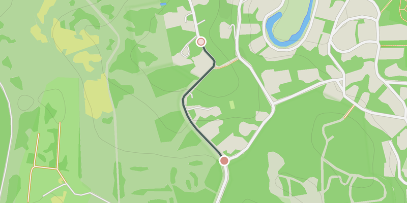 Kopje Zuid elevation profile