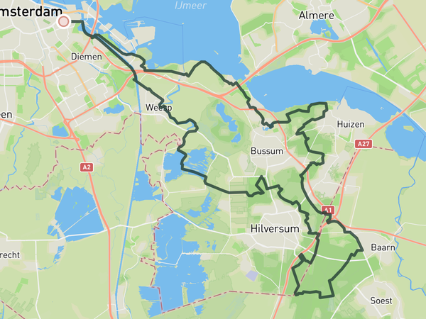 Cees Bol Classic route map