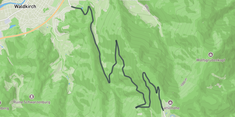 Kandel elevation profile