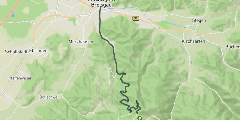 Teufelsmühle elevation profile