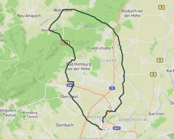 Waldbahn und Saalburg