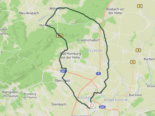 Waldbahn und Saalburg