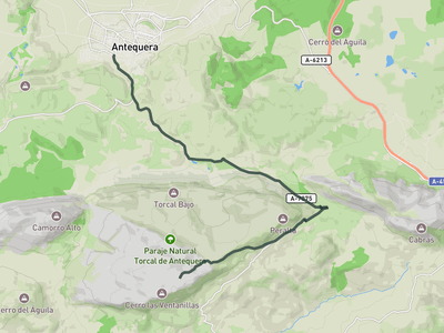 El Torcal from Antequera